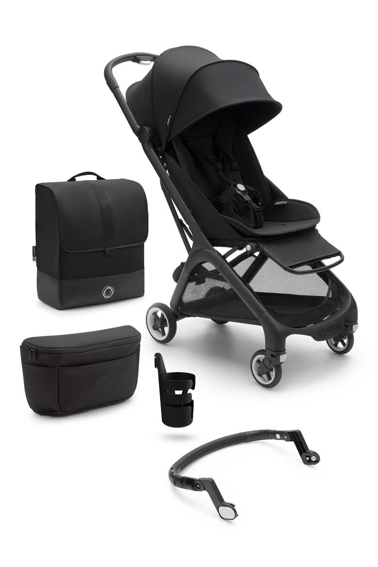 Butterfly Stroller Bundle, Main, color, BLACK