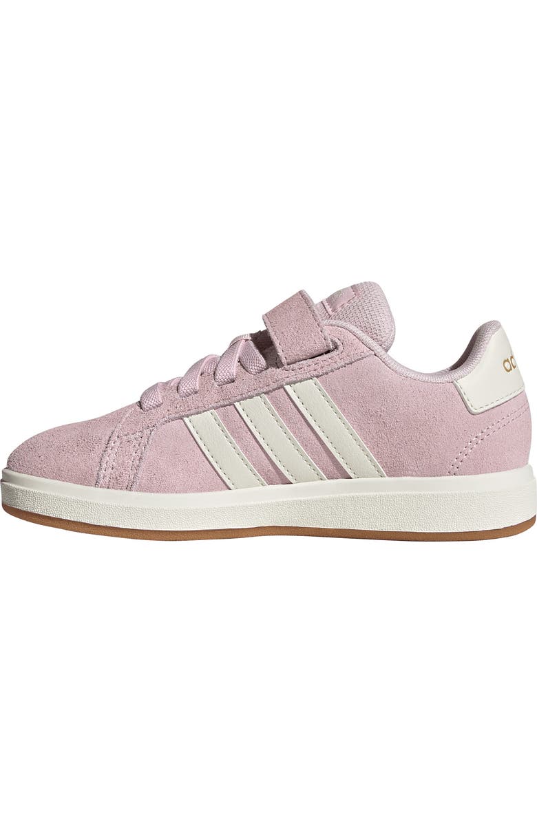adidas Kids' Grand Court Sneaker, Alternate, color, Clear Pink/ Off White/ Gum