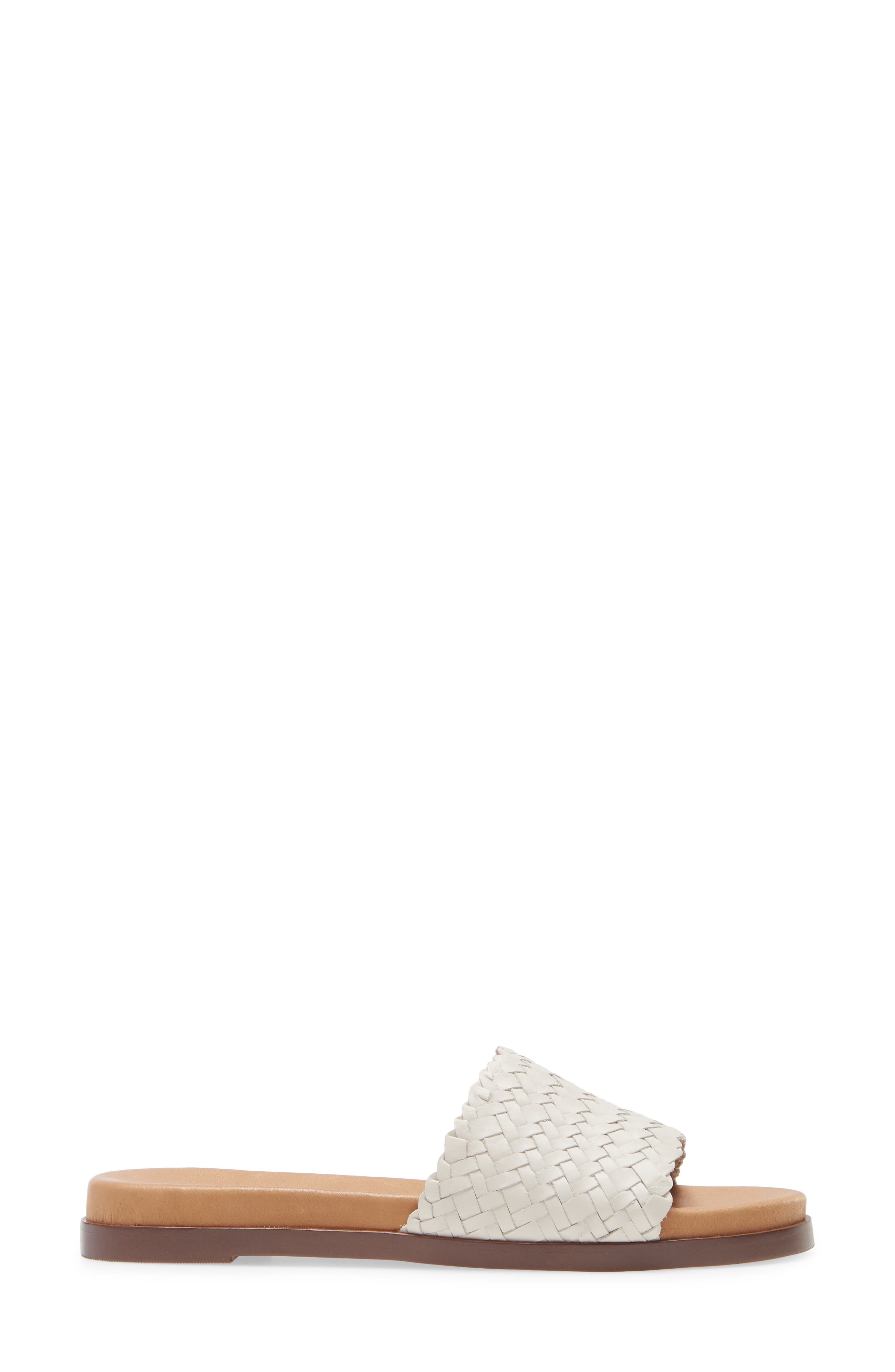 Madewell The Louisa Woven Slide Sandal, Alternate, color, 