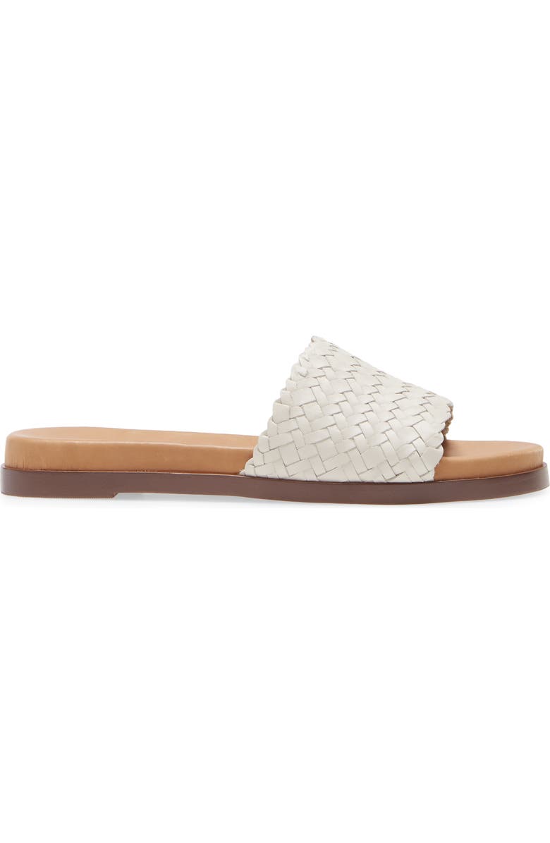 Madewell The Louisa Woven Slide Sandal, Alternate, color,