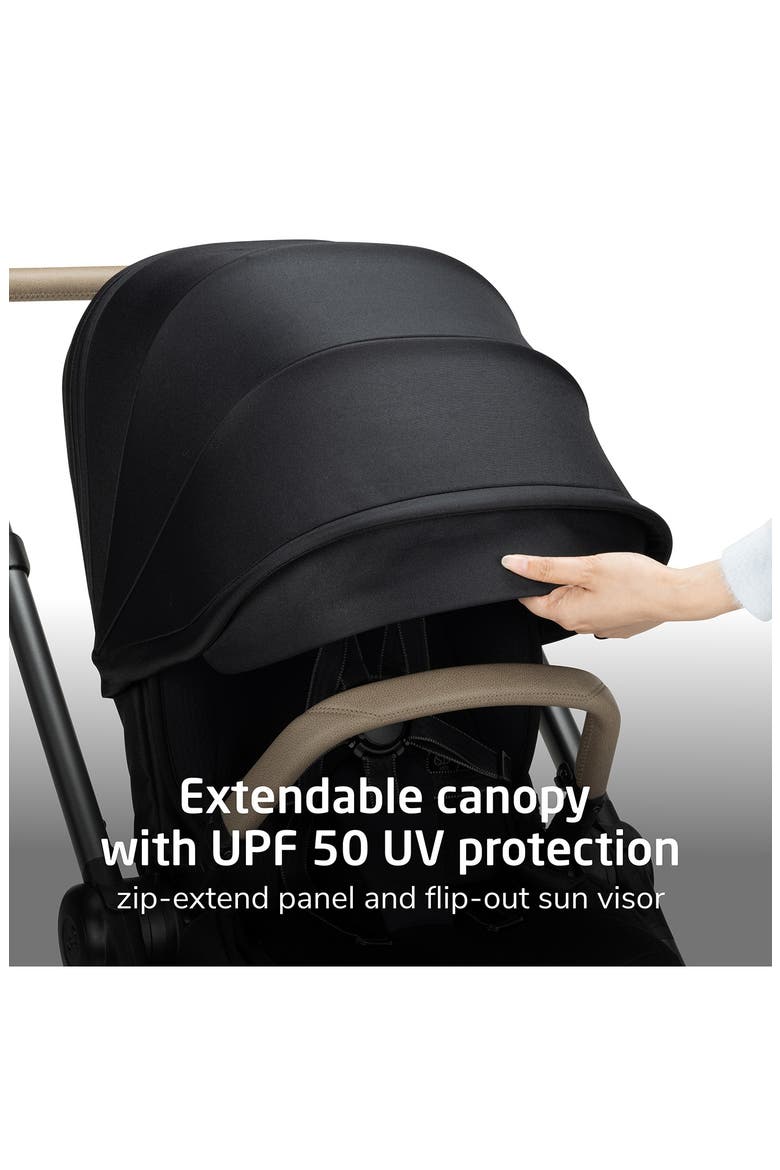 Oxford Modular Stroller, Alternate, color, BLACK