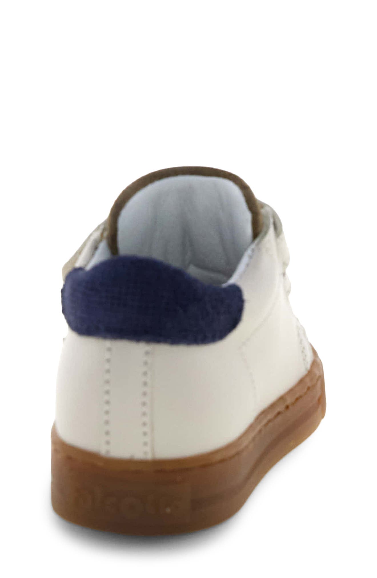 Kids' Falcotto Sasha Leather Sneaker, Alternate, color, WHITE SASHA