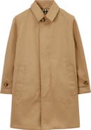 Burberry Reversible Check Gabardine Car Coat