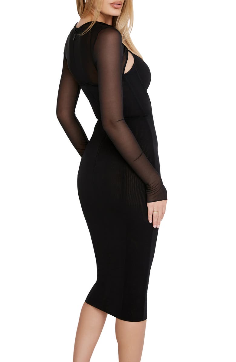 HOUSE OF CB Beatrice Corset Midi Dress 
Bolero Set, Alternate, color, 