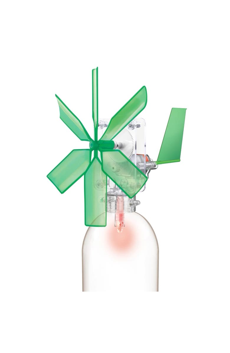 4M Green Science, Windmill Generator, DIY Mini Air Powered Turbine Kit, Kids 5+, Alternate, color, Multicolored