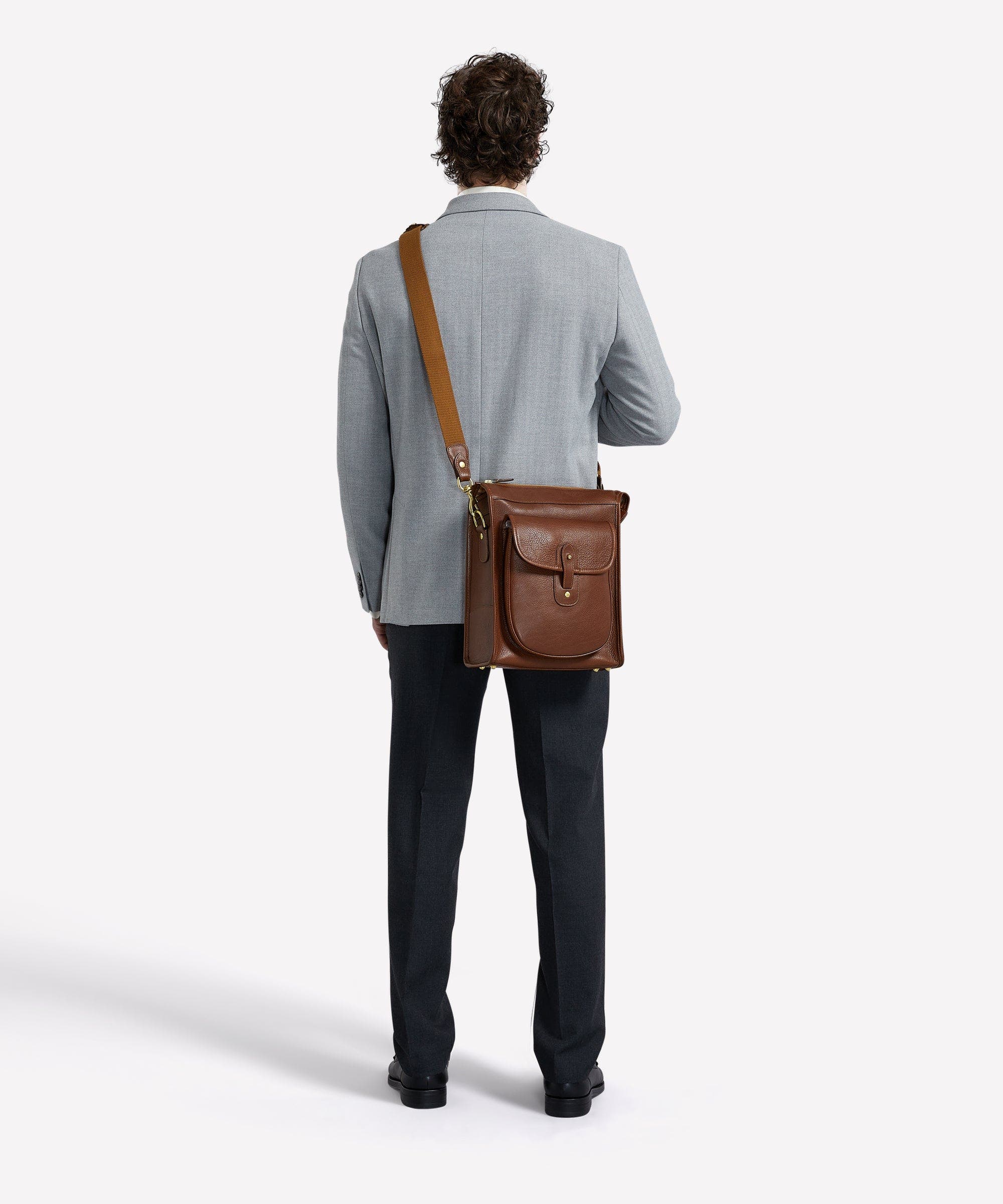 Ghurka Gearpack No. 4, Alternate, color, Vintage Chestnut Leather