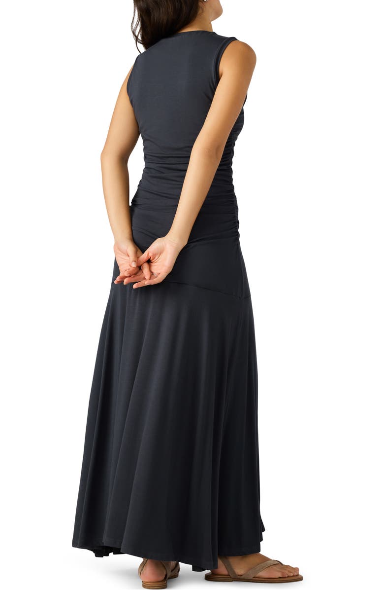Steve Madden Jace Sleeveless Maxi Dress, Alternate, color, Faded Black