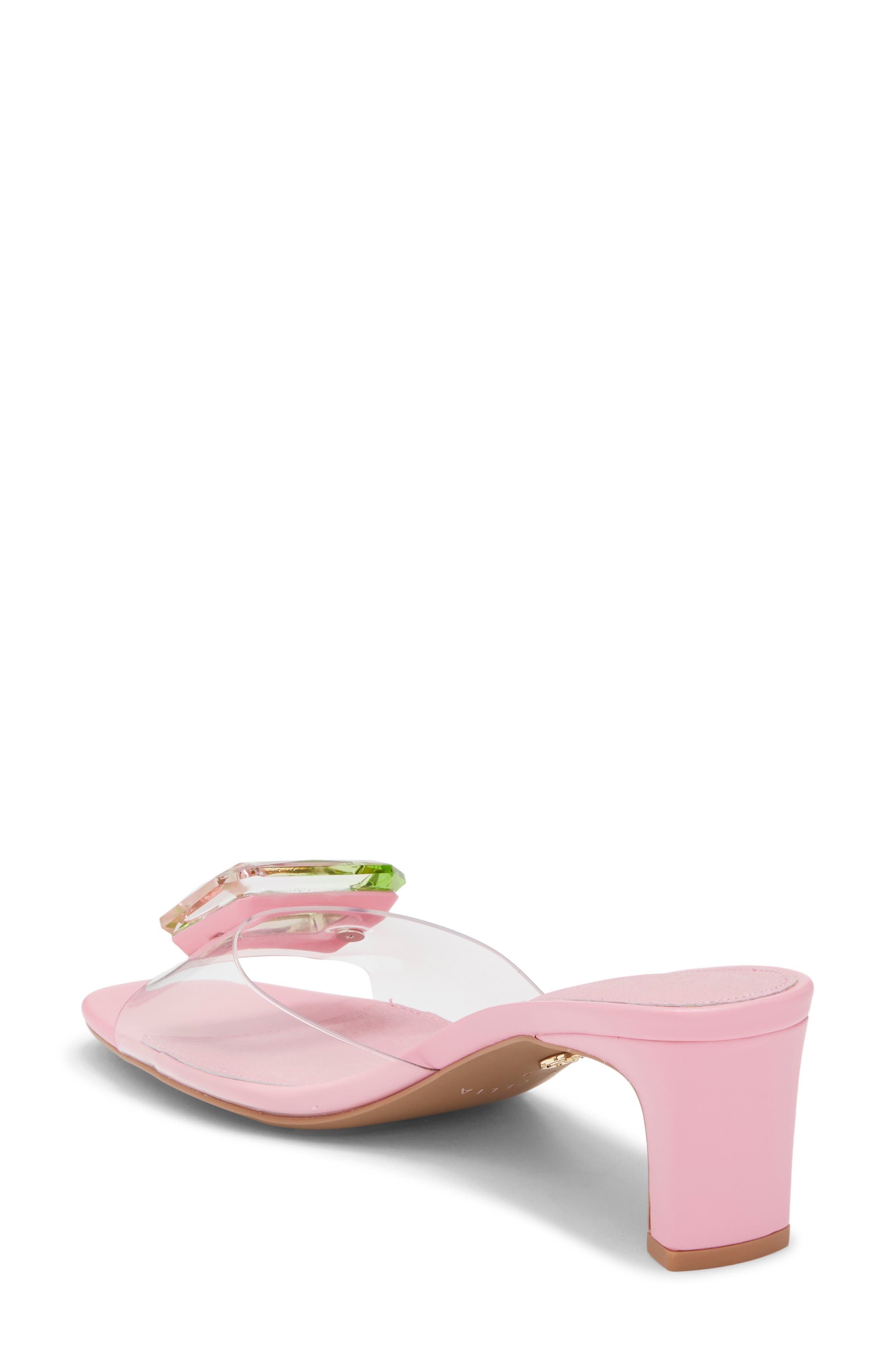 Park Avenue Jewel Detail Sandal, Alternate, color, PINK FONDANT