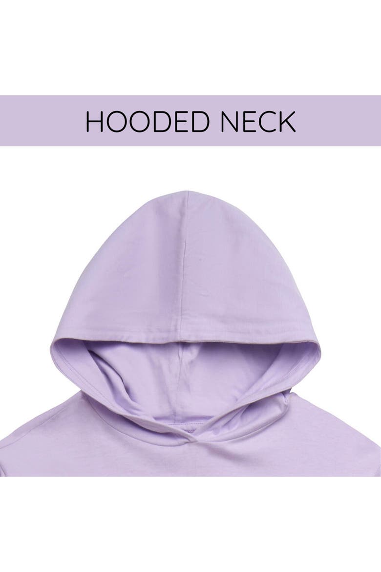 Inside Out Jersey Hooded Long Sleeve Tee, Alternate, color, Fear Lavender