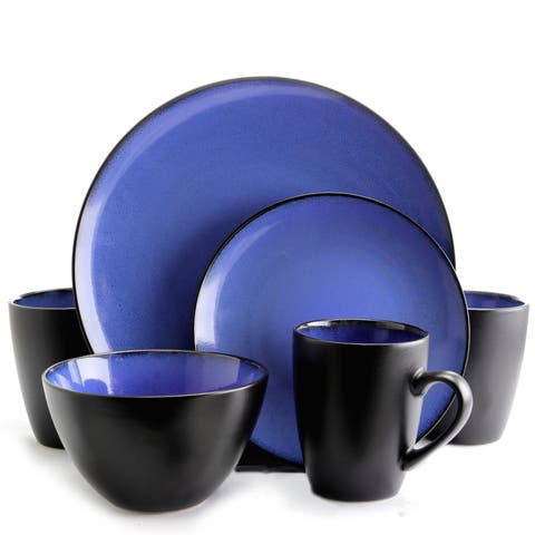 Round 16-Piece Dinnerware Set,