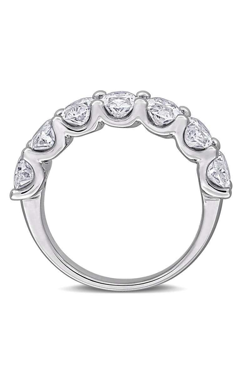 Julianna B. 3-1/2 CTW Lab-Grown Diamond Oval 7-Stone Band 14k, Alternate, color, 