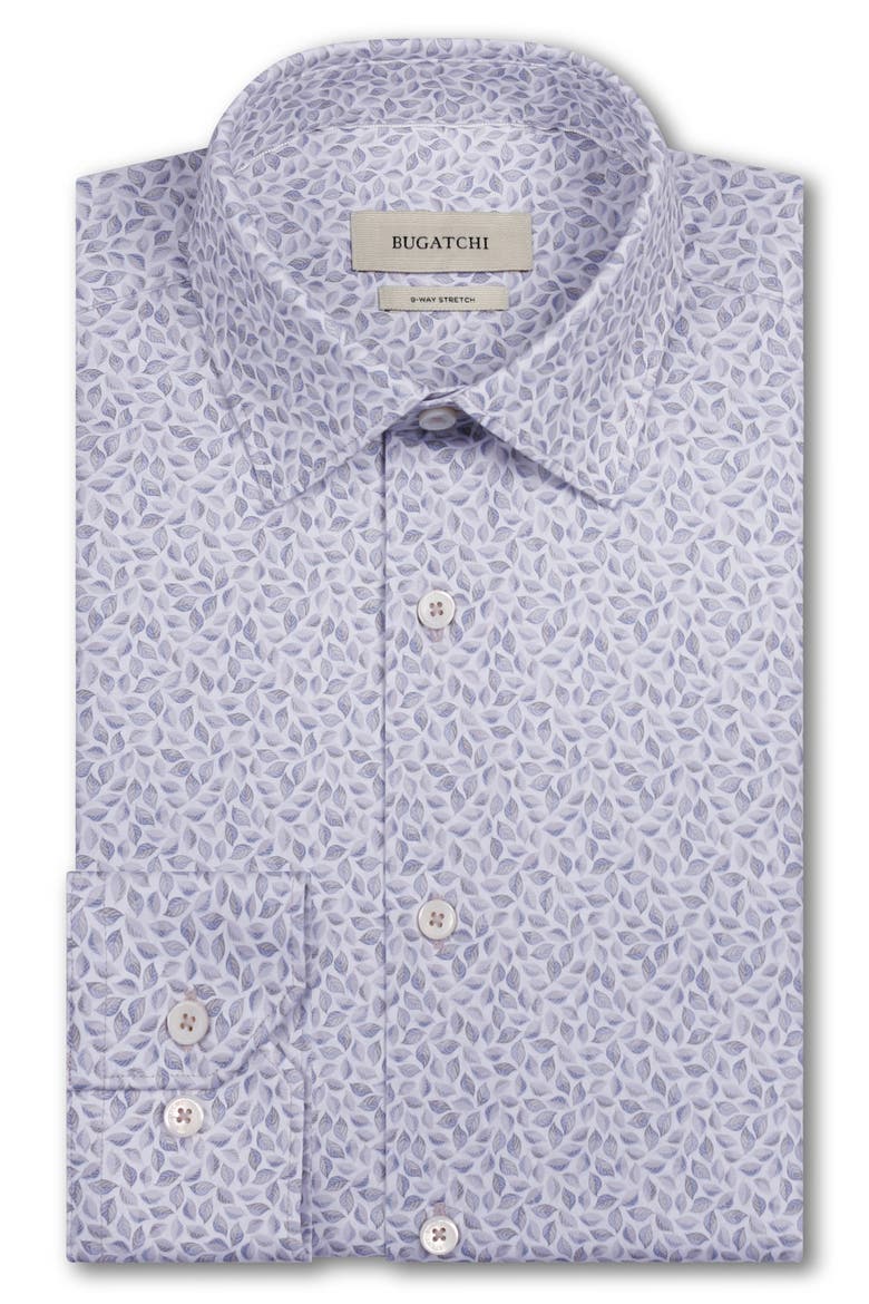 James OoohCotton® Leaf Print Button-Up Shirt, Alternate, color, SAND