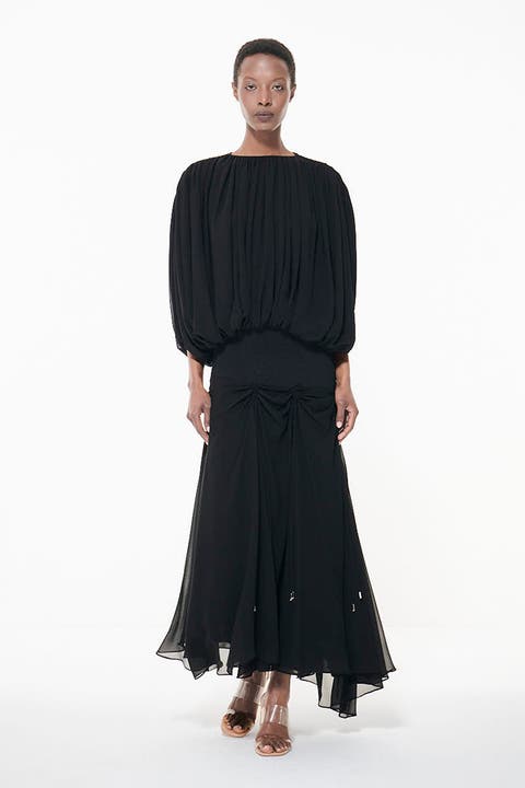 Ruched Shoulders Top