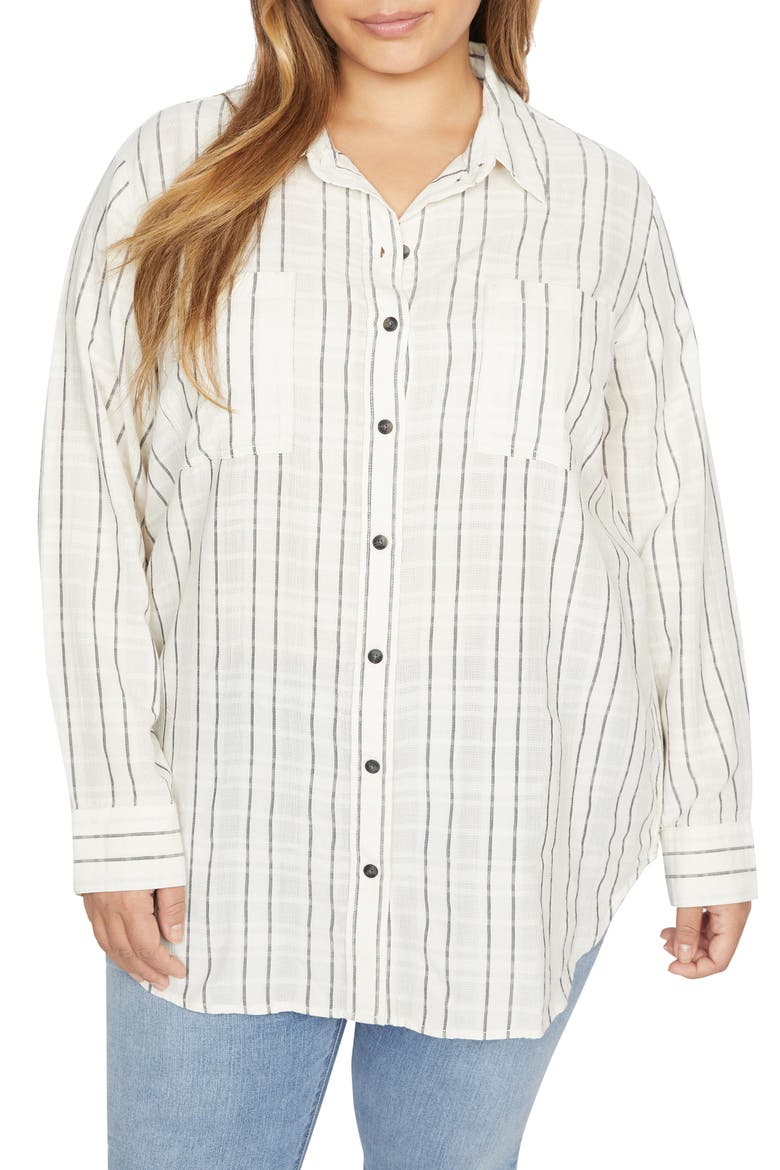 Paradise Cove Stripe Tunic, Main, color, NEW LENS STRIPE