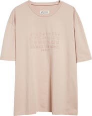Tシャツ・カットソー MAISON MARGIELA COTTON T-SHIRT WITH LOGO EMBROIDERY Maison Margiela Logo Embroidery T-shirt | italist