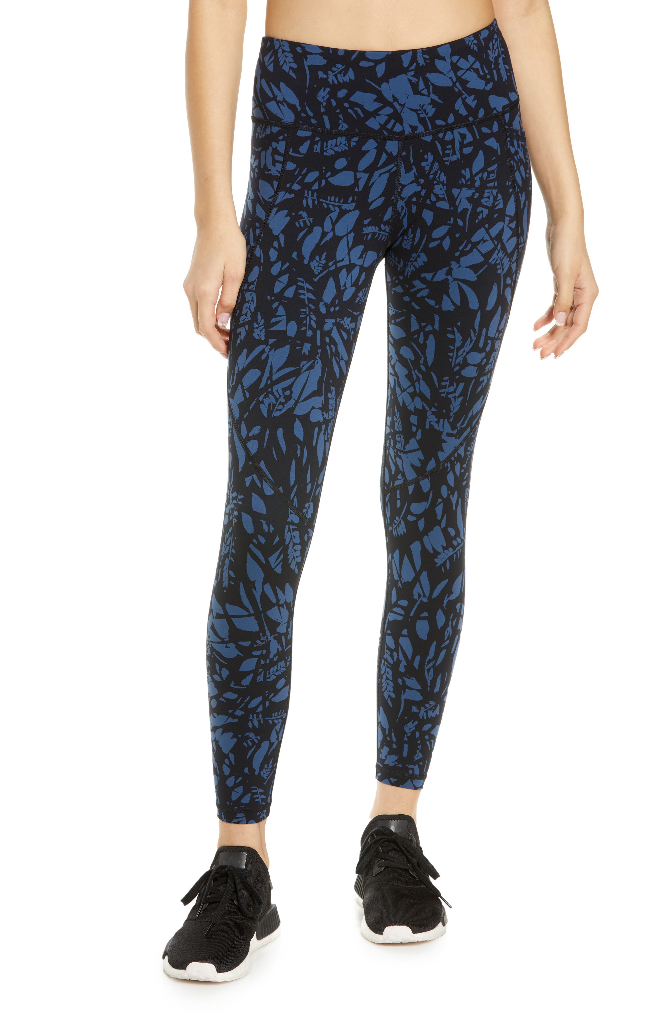 selected BLUE LEAF SCATTER PRINT