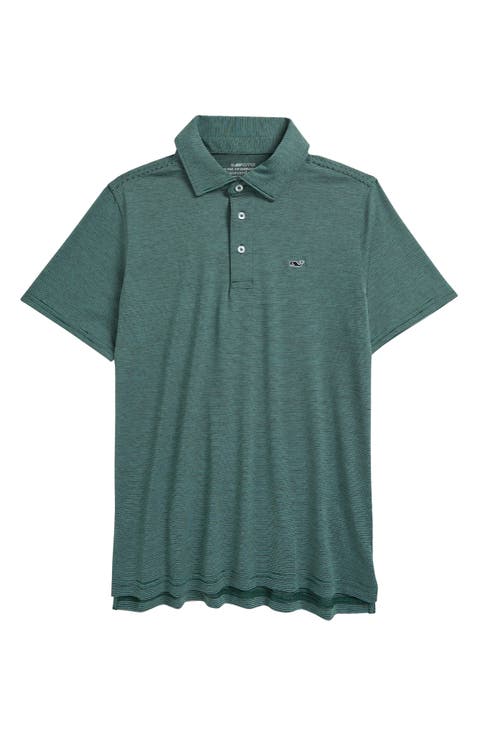 Kids' St. Jean Stripe Sankaty Performance Polo