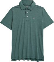 vineyard vines Kids' St. Jean Stripe Sankaty Performance Polo