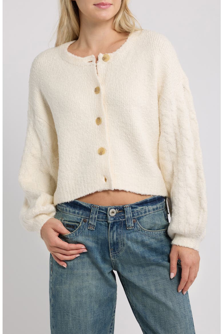 Thistle Knit Cardigan, Main, color, SUGAR SWIZZLE