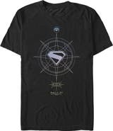 Supergirl Men's Supergirl Geometric Logo Graphic T-Shirt