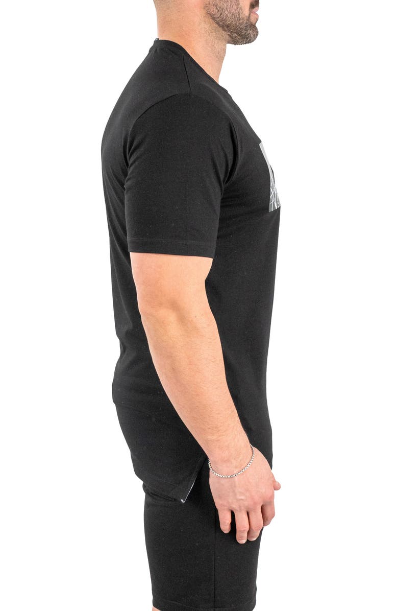 Maceoo Marble Cotton Graphic T-Shirt, Alternate, color, 