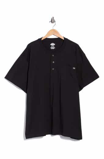 Heavyweight Short Sleeve Henley T-Shirt