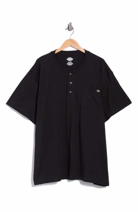 Heavyweight Short Sleeve Henley T-Shirt