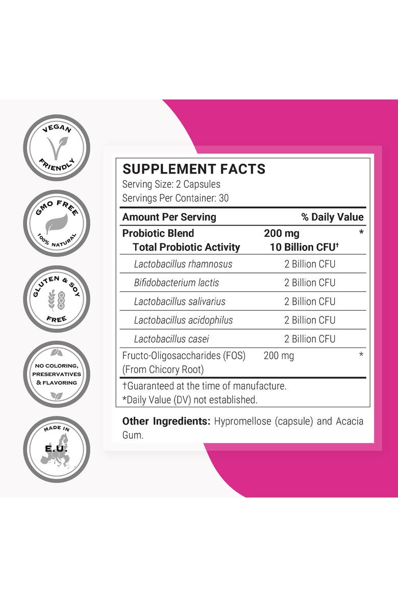 Vaginal Health 10 Billion CFU, Alternate, color, None