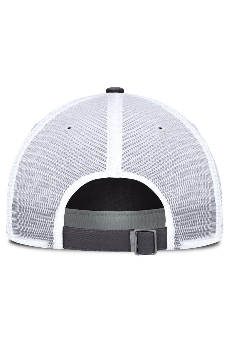 Men's Nike Gray Los Angeles Angels Adjustable Trucker Hat, Alternate, color, Gray