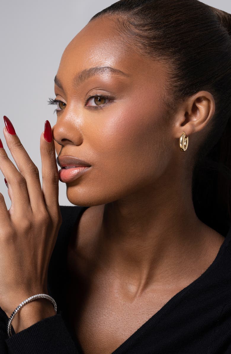 Bony Levy 14K Gold Chunky Hoop Earrings, Alternate, color, 14K Yellow Gold