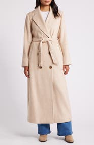 Sam Edelman Double Breasted Twill Coat