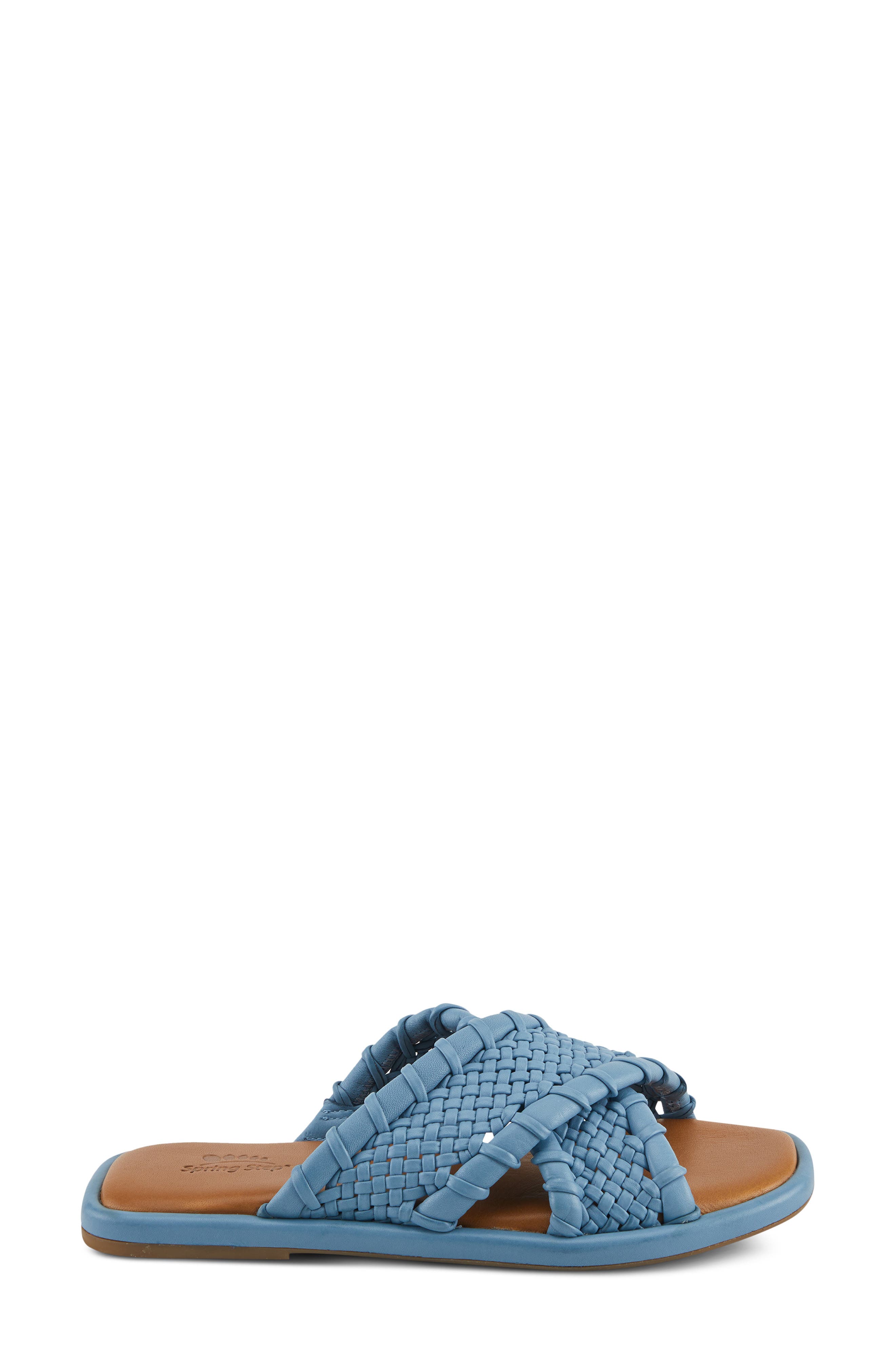 Montauk Slide Sandal, Alternate, color, DENIM BLUE