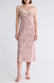 Lush Lace Trim Slipdress