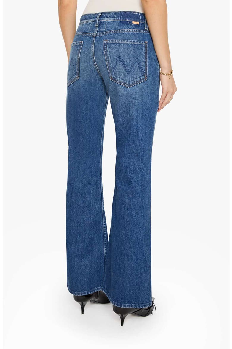 The Bookie Sneak Bootcut Jeans, Alternate, color, GREEN THUMB
