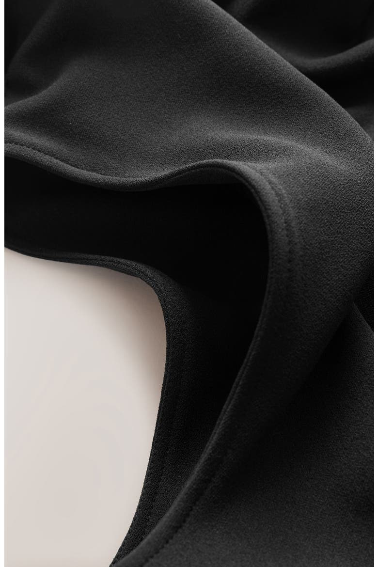 Cowl Neck Jumpsuit, Alternate, color, BLACK