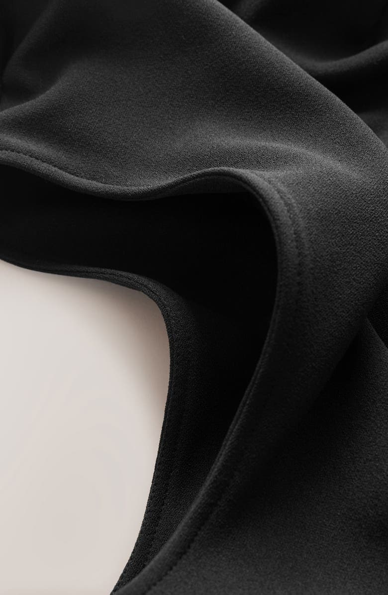 NEXT Cowl Neck Jumpsuit, Alternate, color, Black