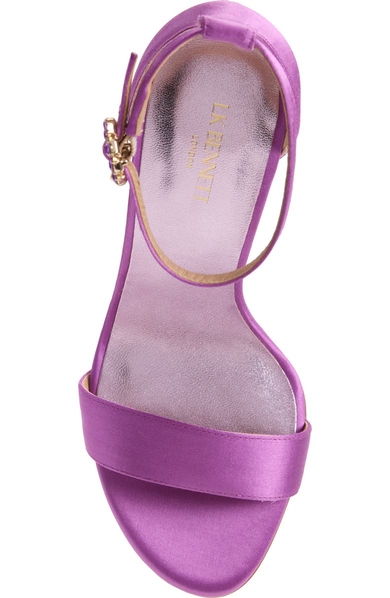 LK Bennett Ivy Ankle Strap Sandal, Alternate, color,