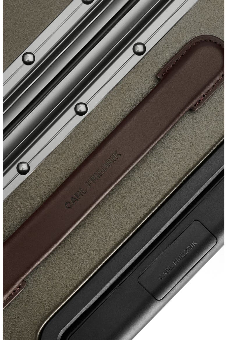 The Check-in Suitcase, Alternate, color, Dark Olive / Chocolate