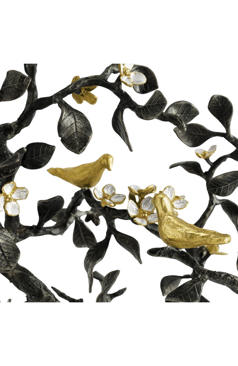 Michael Aram Lovebirds Sculpture, Alternate, color, Black/ Gold