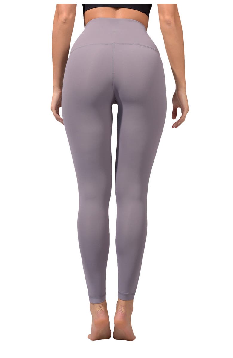 90 DEGREE BY REFLEX Nude Tech Super High Waist Ankle Leggings, Alternate, color, 