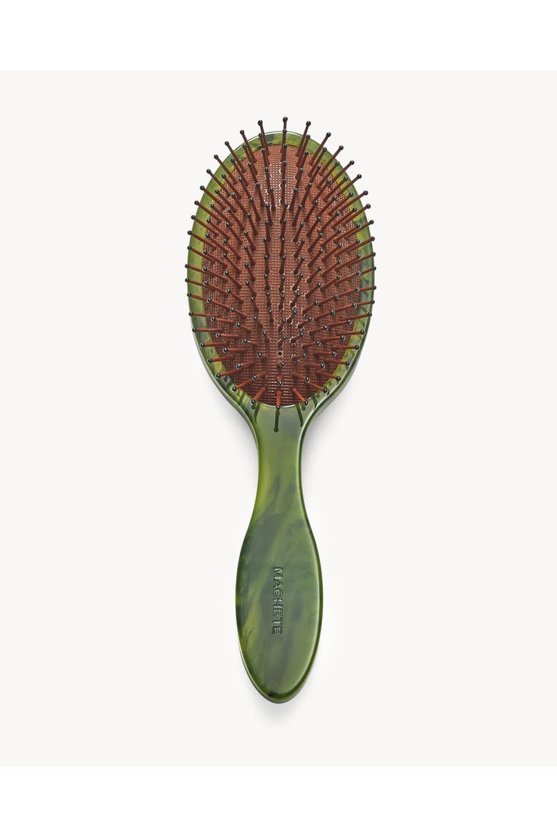Grande Detangling Hair Brush, Main, color, Algae