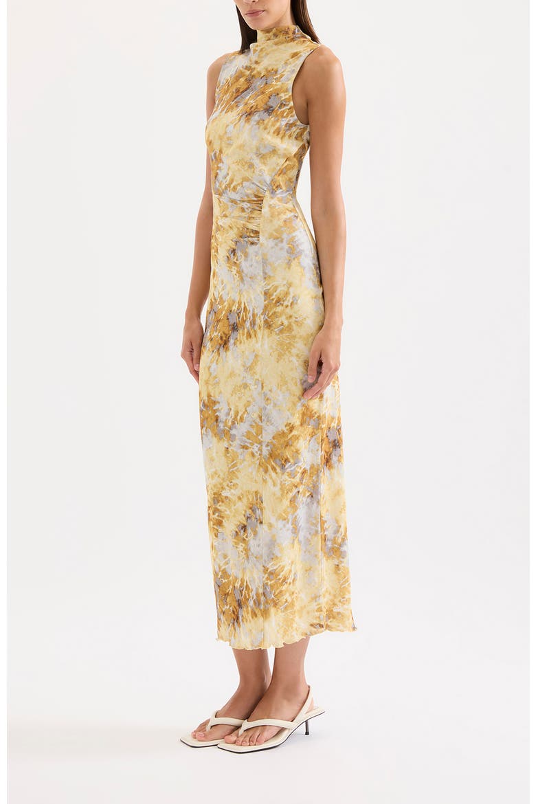Lumine Mesh Maxi Dress, Alternate, color, Lumine