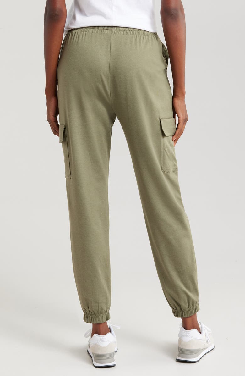 Vuori Boyfriend Cargo Joggers, Alternate, color, Dark Metal Heather