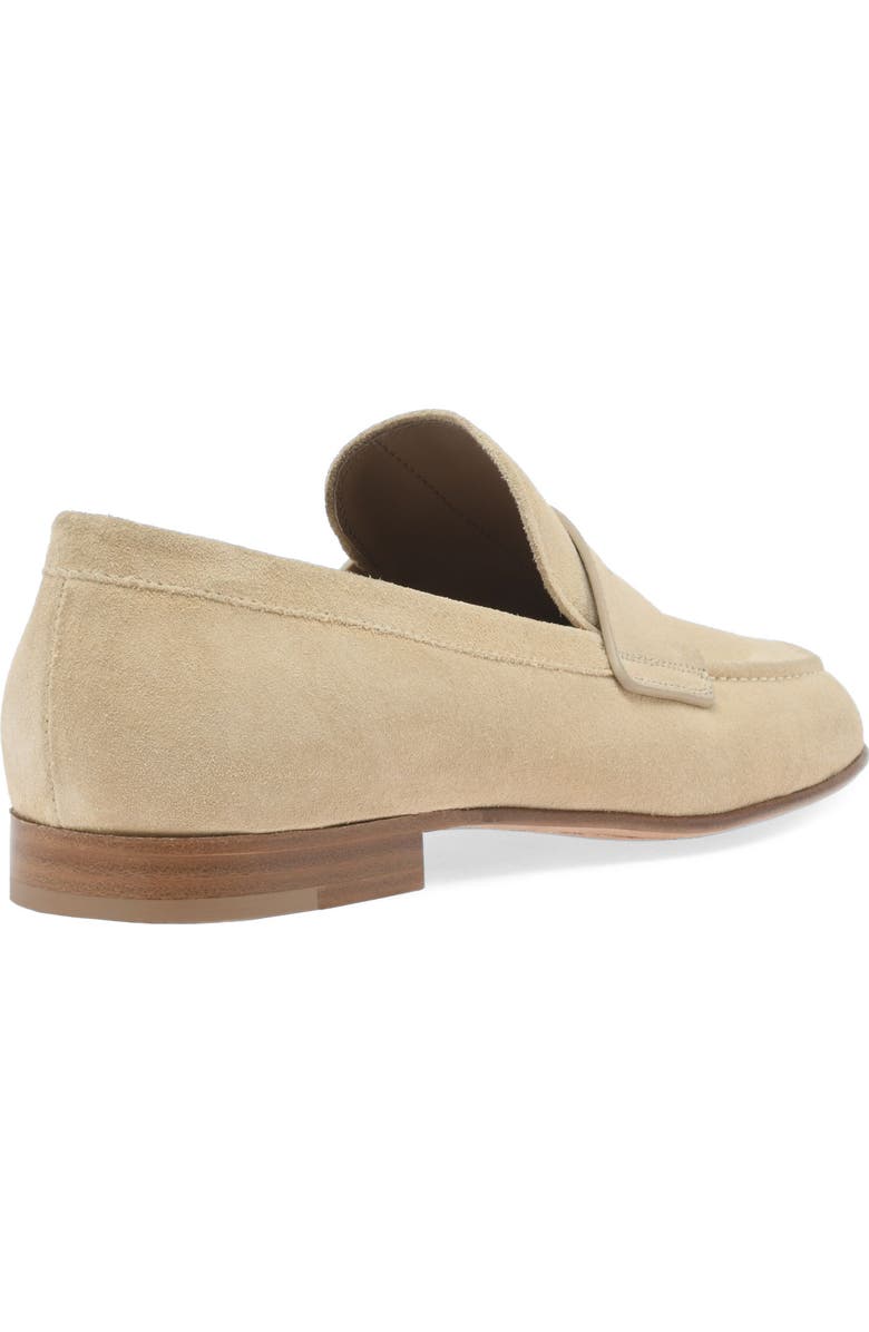 Gianvito Rossi Carlo Mocassin, Alternate, color, Brown Suede Leather