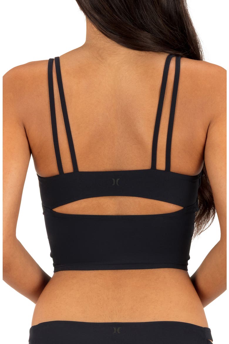 Max Solid Tankini, Alternate, color, BLACK