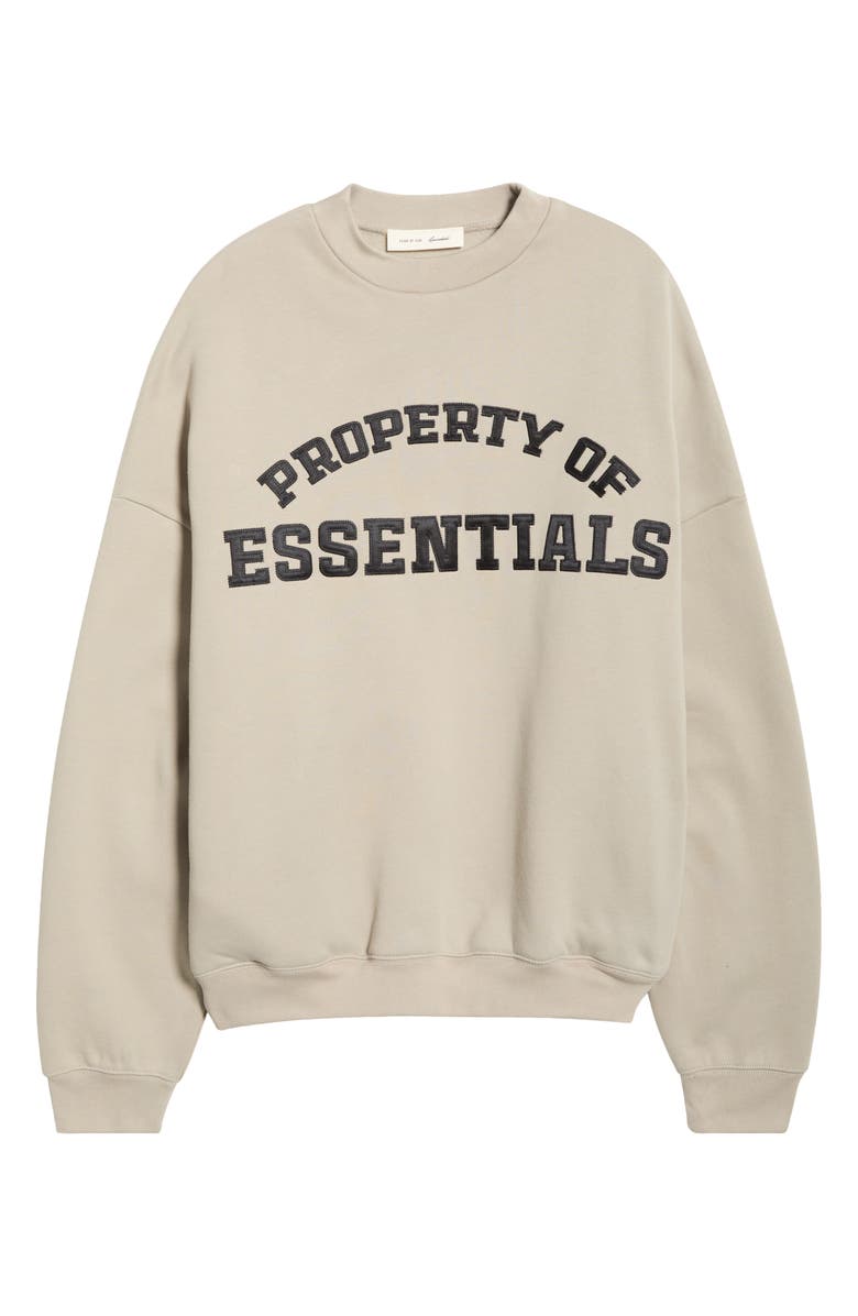 Fear of God Essentials Property Lounge Graphic Sweatshirt, Main, color, Seal