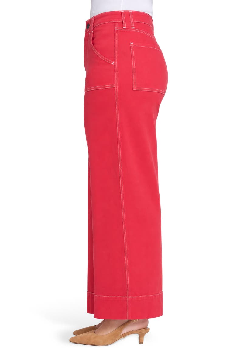 Mia Palazzo Jeans, Alternate, color, PASSION