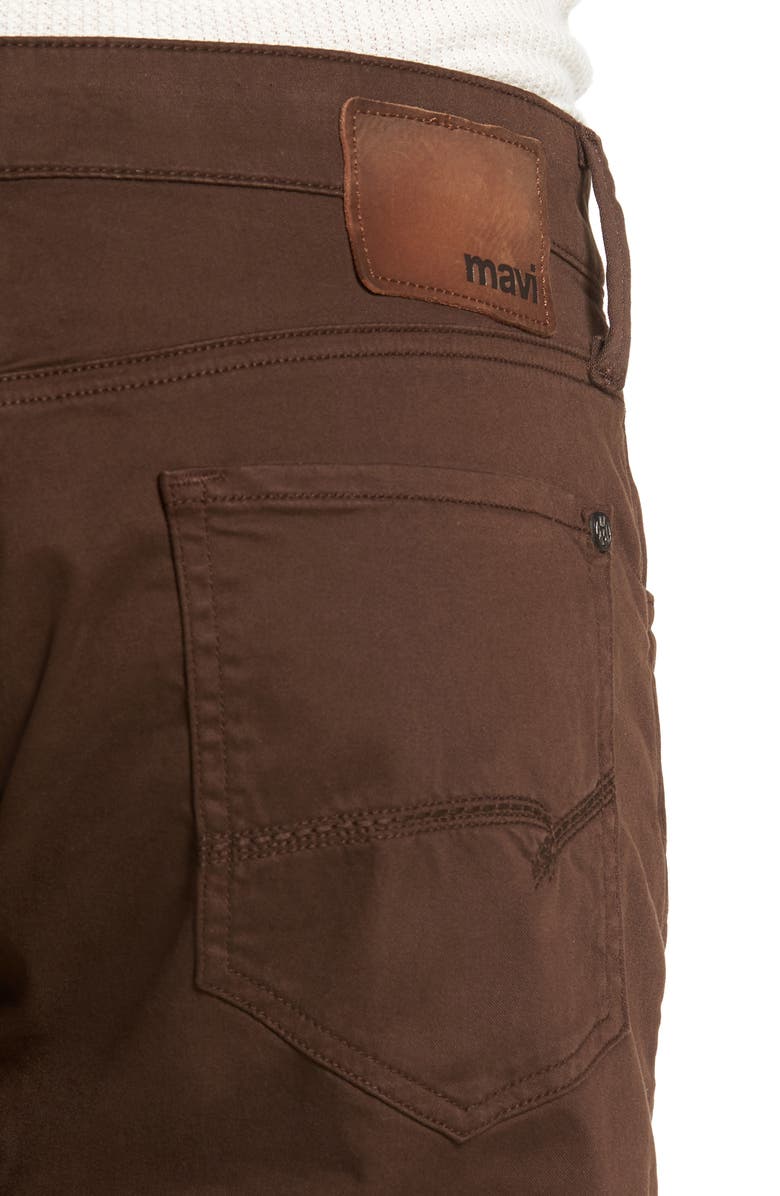 Mavi Jeans Matt Relaxed Fit Jeans, Alternate, color, Coffee Bean Twill