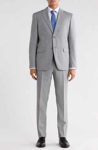Windowpane Two Button Suit