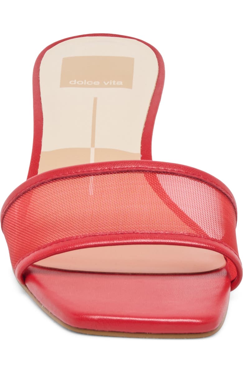 Dolce Vita Rexa Mesh Sandal, Alternate, color, Cherry Mesh